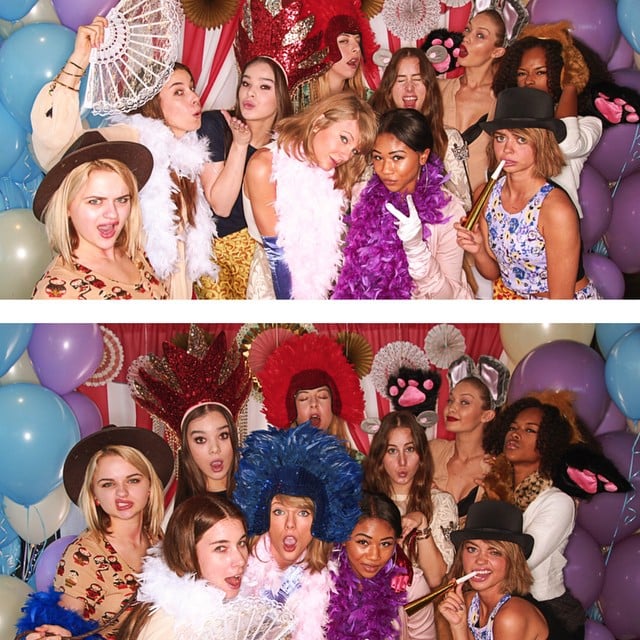 Taylor Swift and Calvin Harris After Jaime King Baby Shower