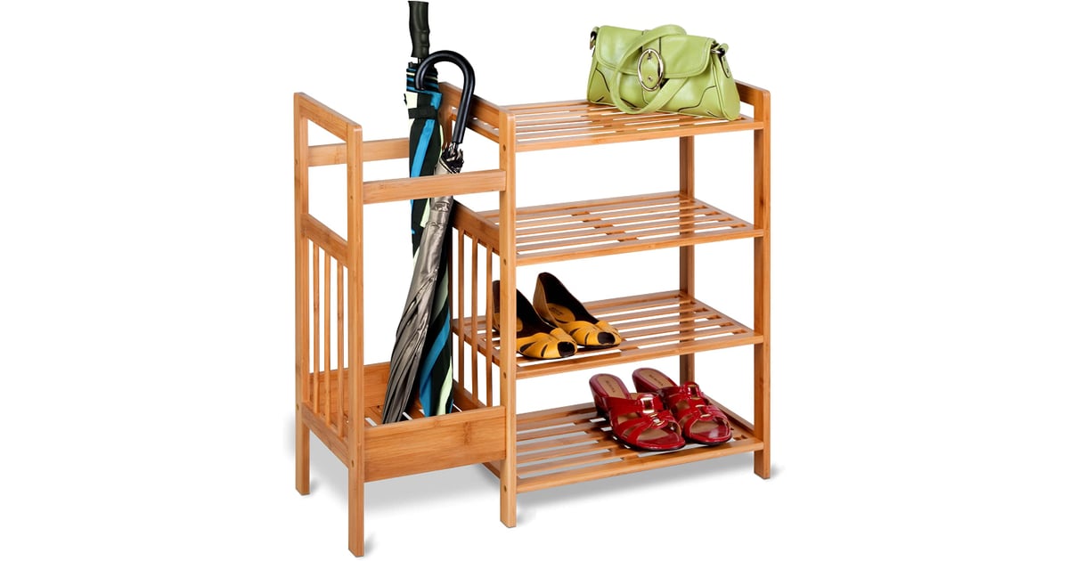 For the Entryway HoneyCanDo 4Tier Bamboo Entryway Organizer Best
