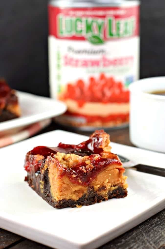 Peanut Butter and Jelly Brownies