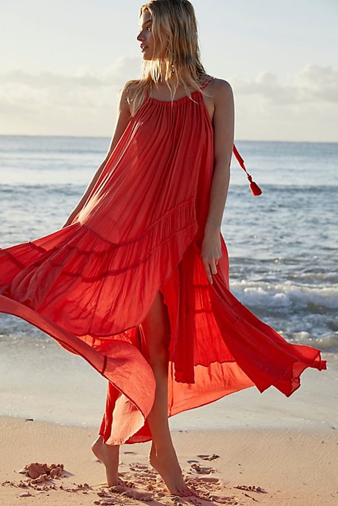 red summer dresses uk