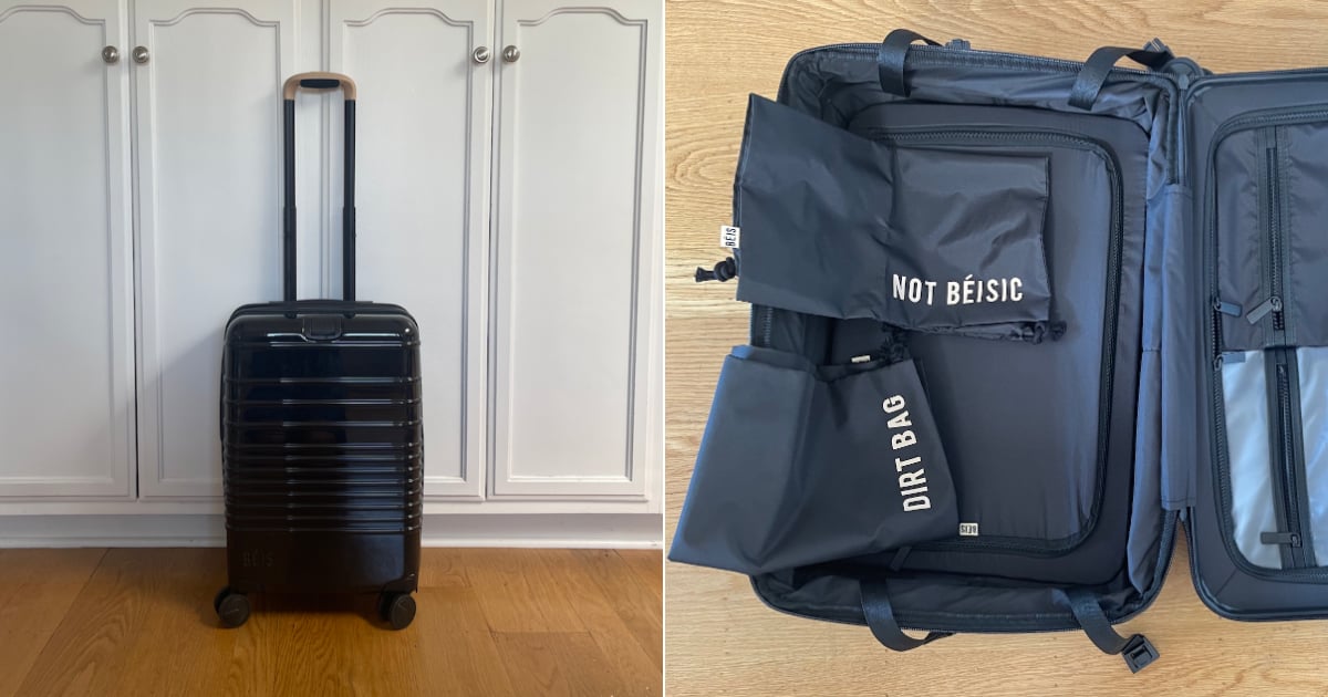 Béis’s New Glossy Carry-on Is the Aesthetic Suitcase of My Dreams