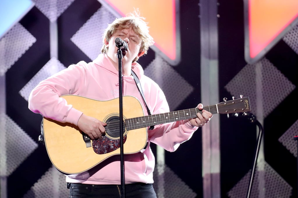 Lewis Capaldi at iHeartRadio's Jingle Ball in NYC