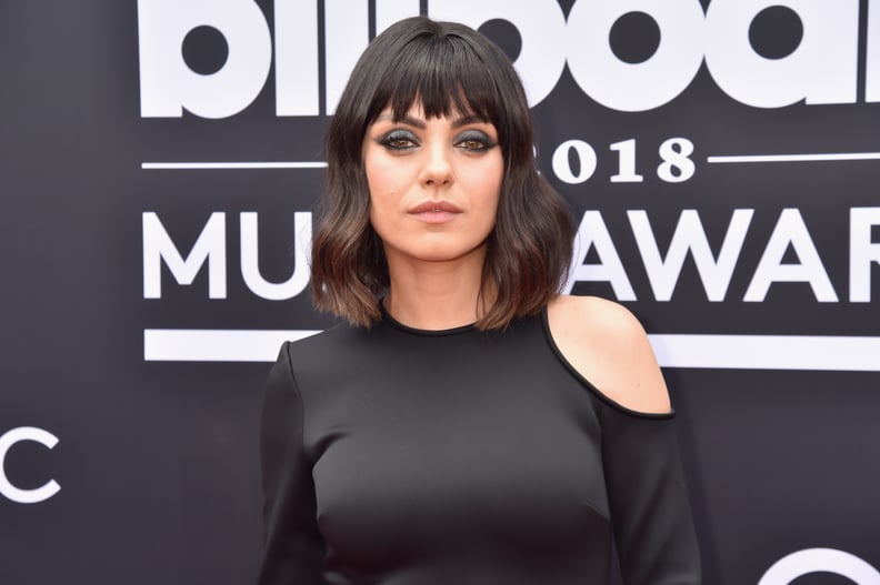 LAS VEGAS, NV - MAY 20:  Actor Mila Kunis attends the 2018 Billboard Music Awards at MGM Grand Garden Arena on May 20, 2018 in Las Vegas, Nevada.  (Photo by Jeff Kravitz/FilmMagic)