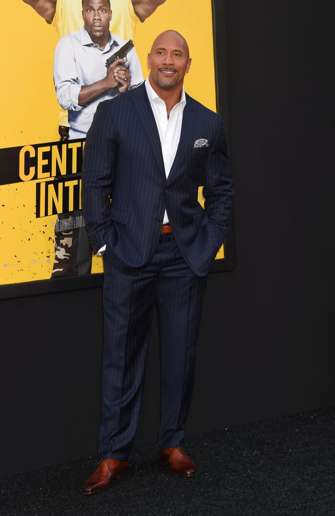 Dwayne Johnson at Central Intelligence LA Premiere 2016