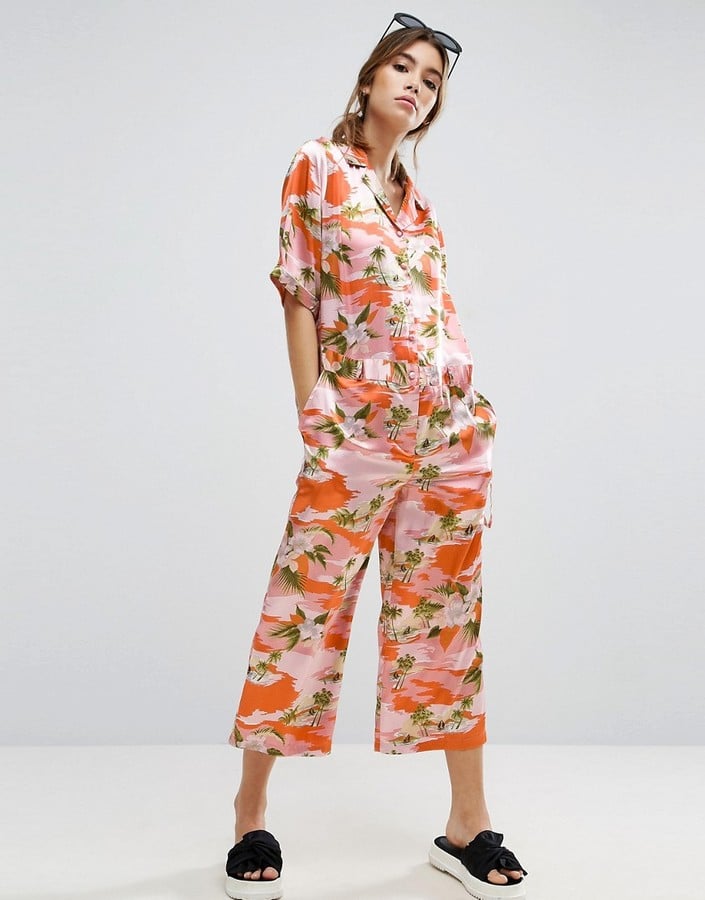 ASOS Oversized Pajama Jumpsuit