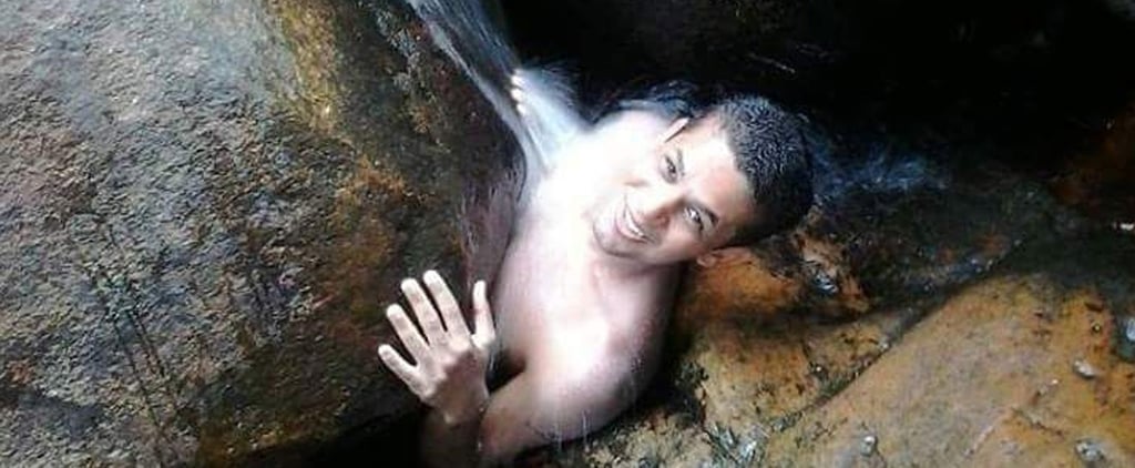 Pedra que Engole Rock Waterfall in Brazil