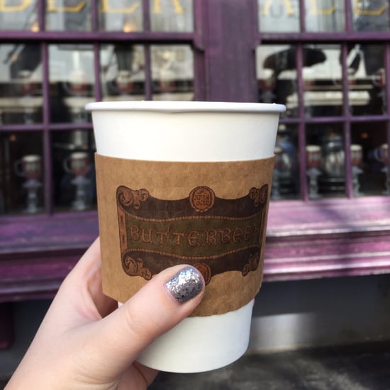 Hot Butterbeer at Harry Potter World Hollywood