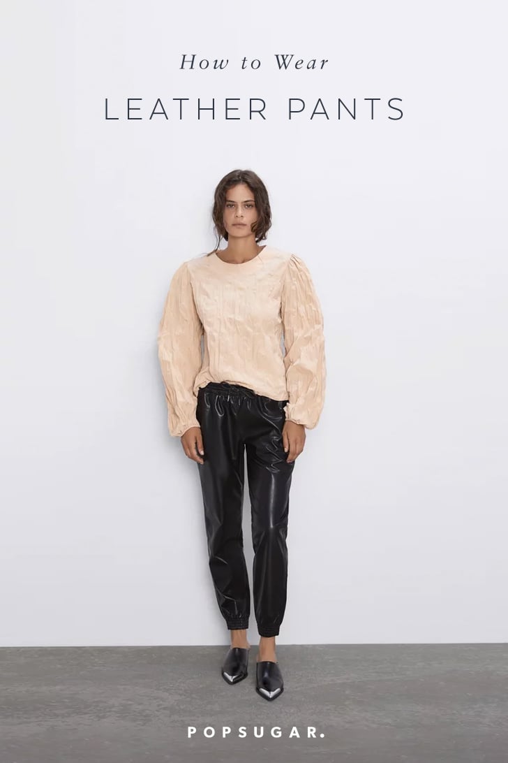 How to Wear Leather Pants Like an Absolute Pro