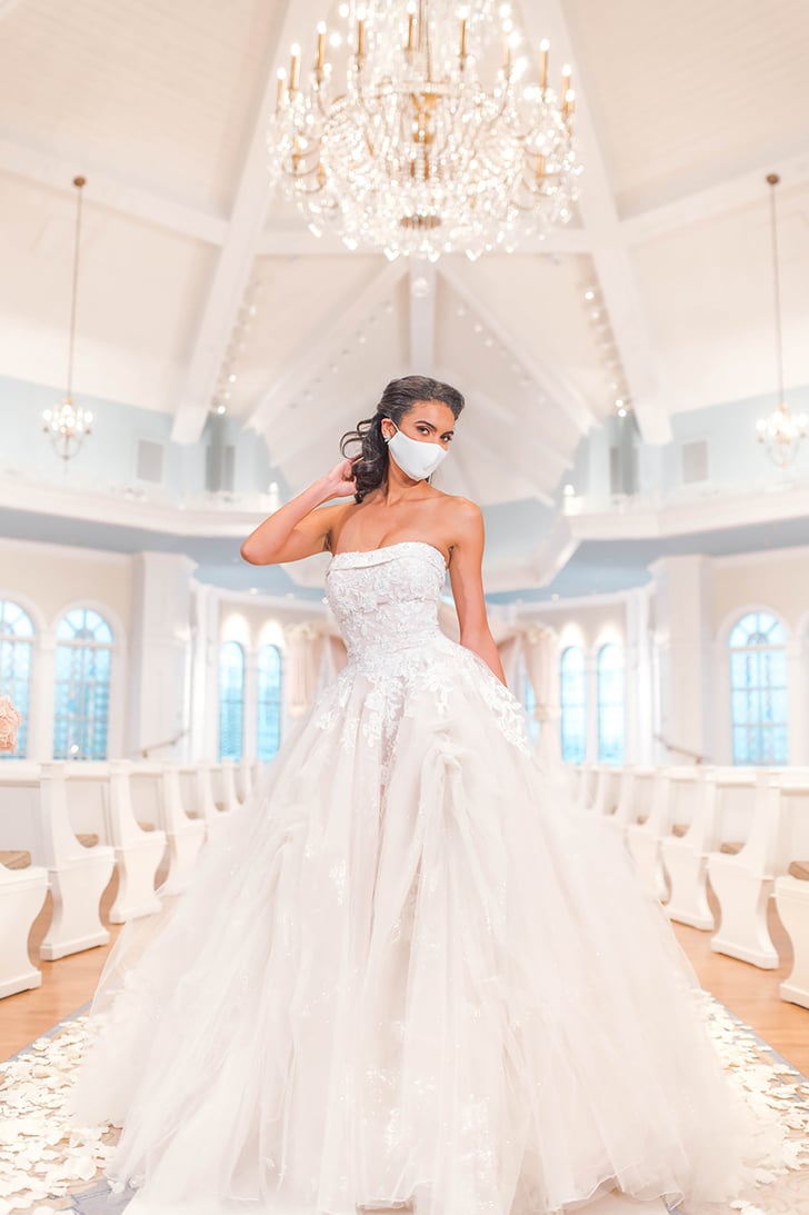 Disneys Belle Wedding Dress See New Disney Princess Wedding Dresses From Allure Bridals 2856