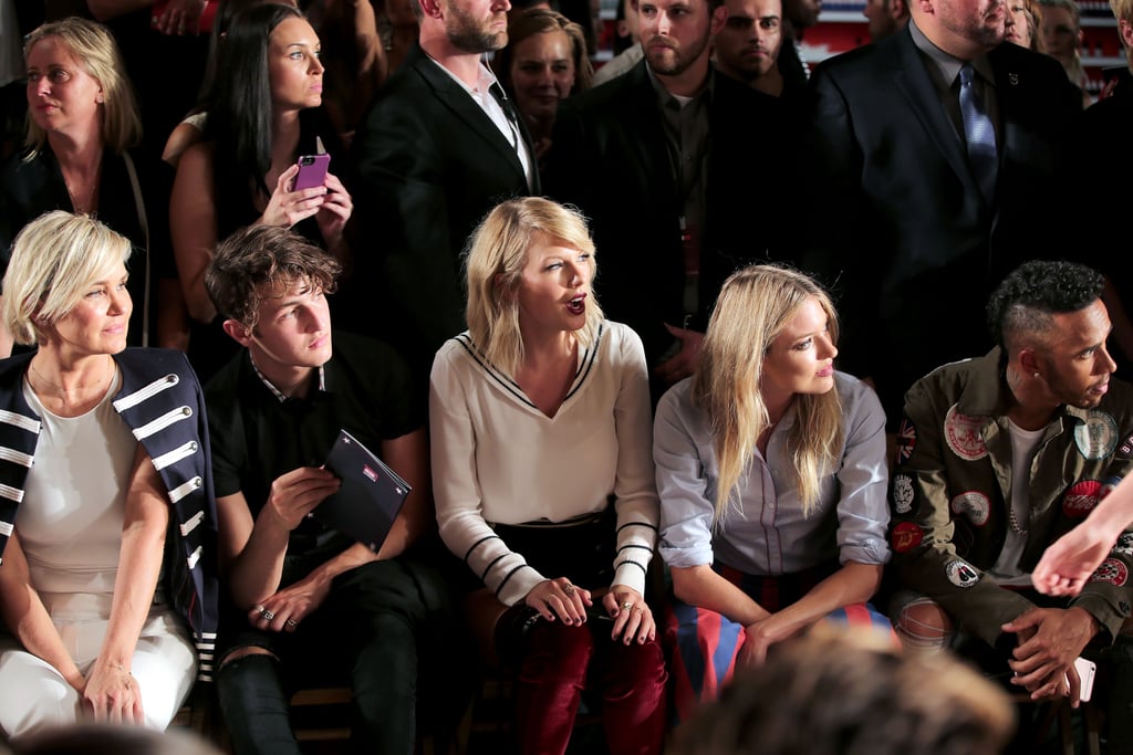 Taylor Swift at Tommy Hilfiger's Fashion Show in NYC 2016