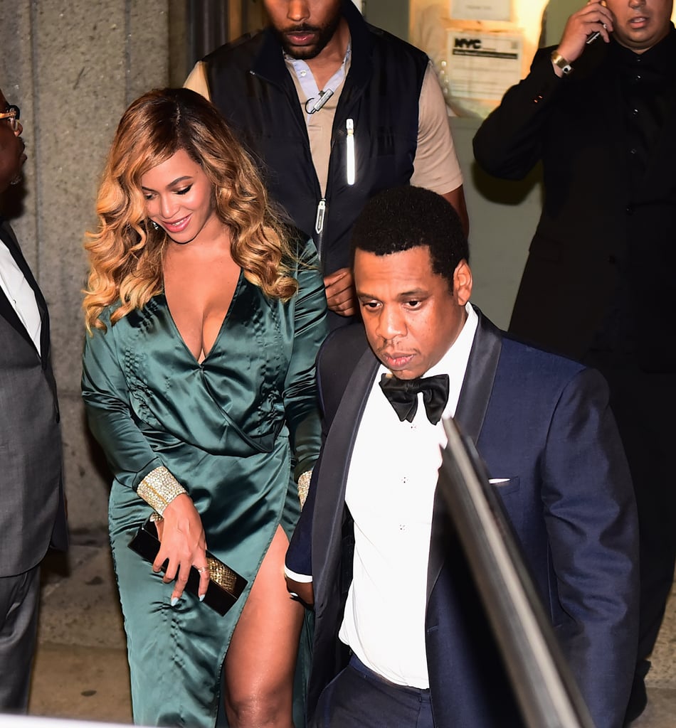 Beyonce's Green House of CB Dress at Diamond Ball 2017