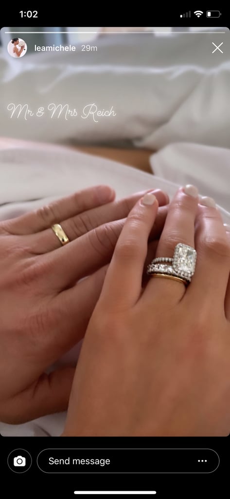 Lea Michele's Wedding Ring