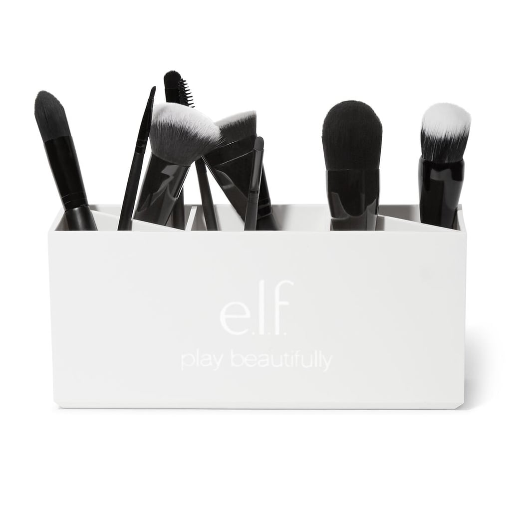 e.l.f. cosmetics Large Brush Holder With Dividers