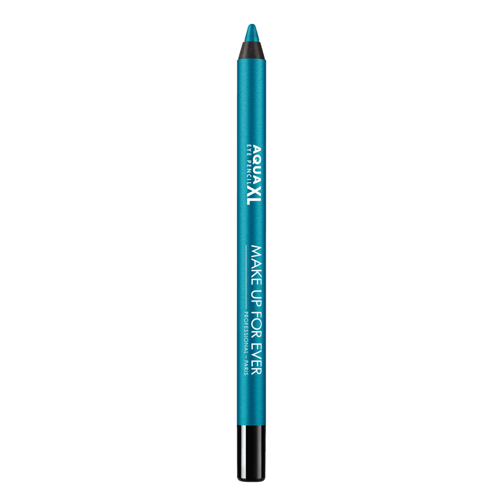 Make Up For Ever Aqua XL Eye Pencil in Iridescent Blue with Green Sparkle