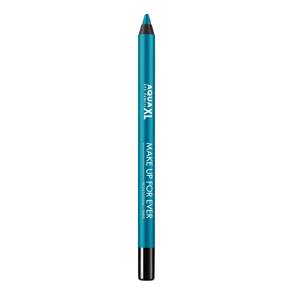 Make Up For Ever Aqua XL Eye Pencil in Iridescent Blue with Green