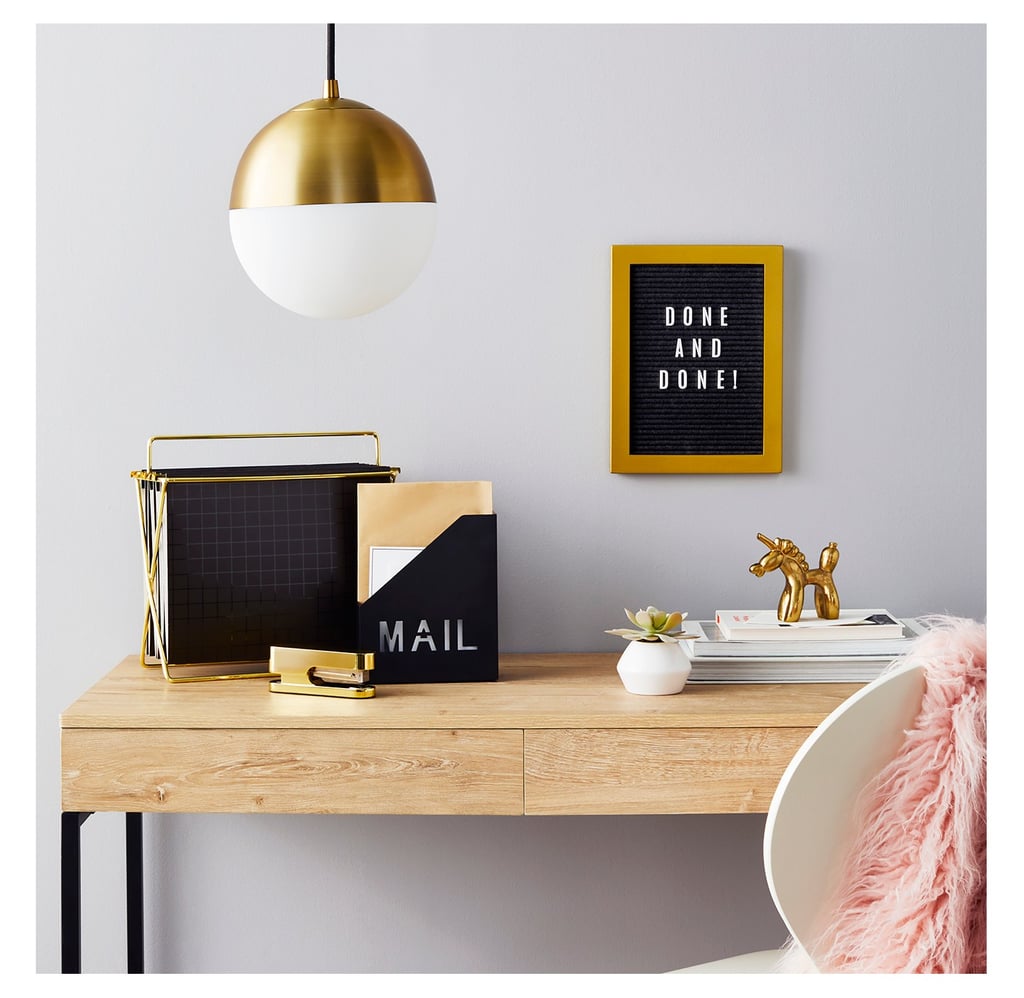 Black And Gold Letter Board 55 Home Decor Gifts That Will Make You Never Want To Leave The House Popsugar Home Photo 16