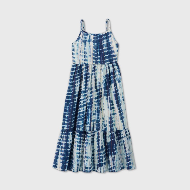 Tie-Dye Woven Maxi Dress
