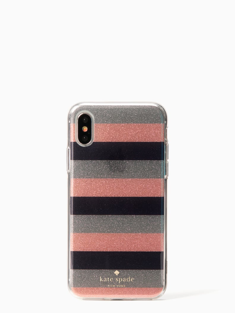 Kate Spade Glitter Stripe Case