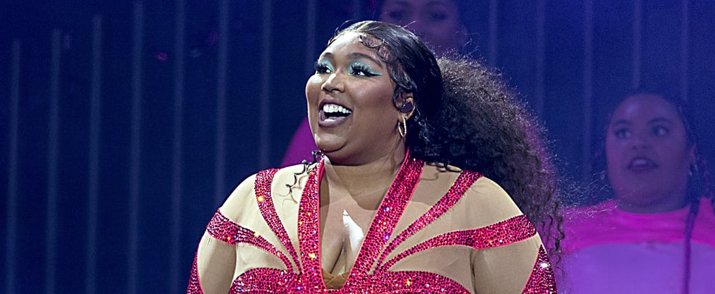 Lizzo Dances in Butt-Cutout Leggings and a Matching Pink Bra