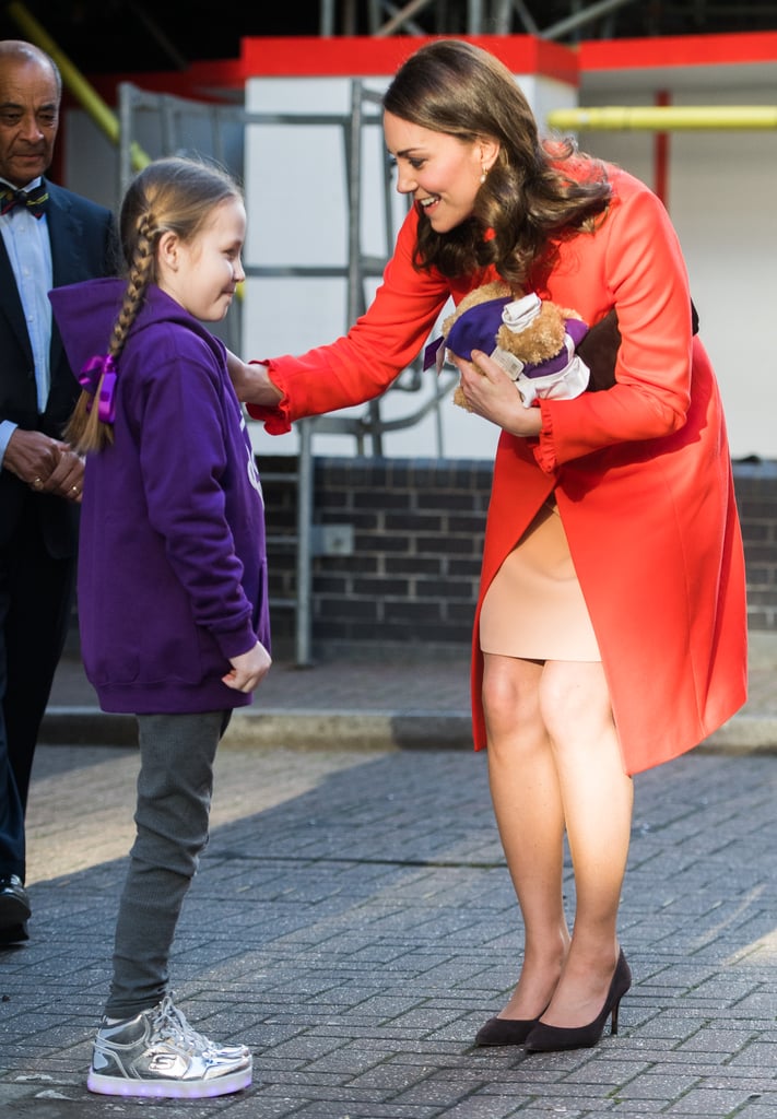 Kate Middleton With Kids at Great Ormond Street Hospital