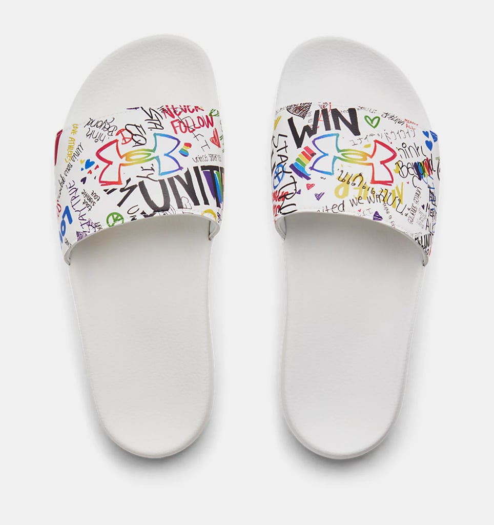 Unisex UA Core Remix Pride Slides