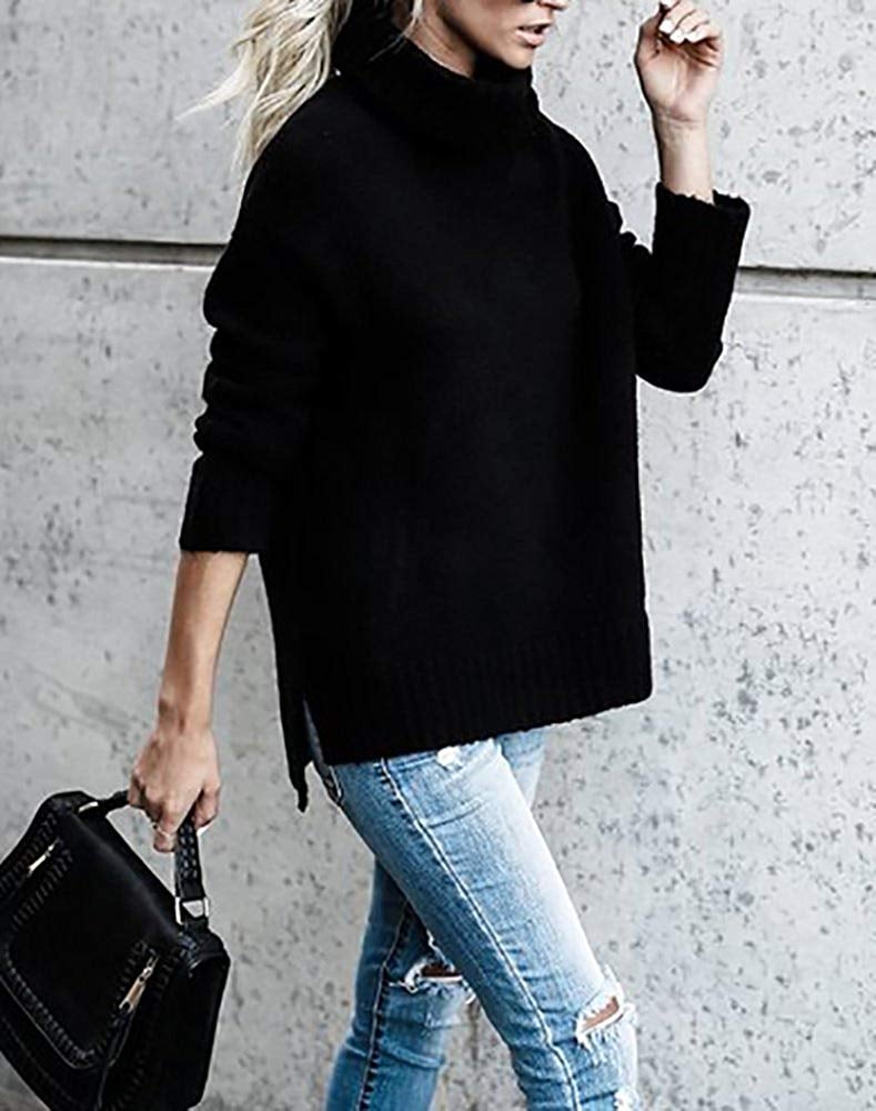 Beautife Turtleneck Soft Knitted Sweater