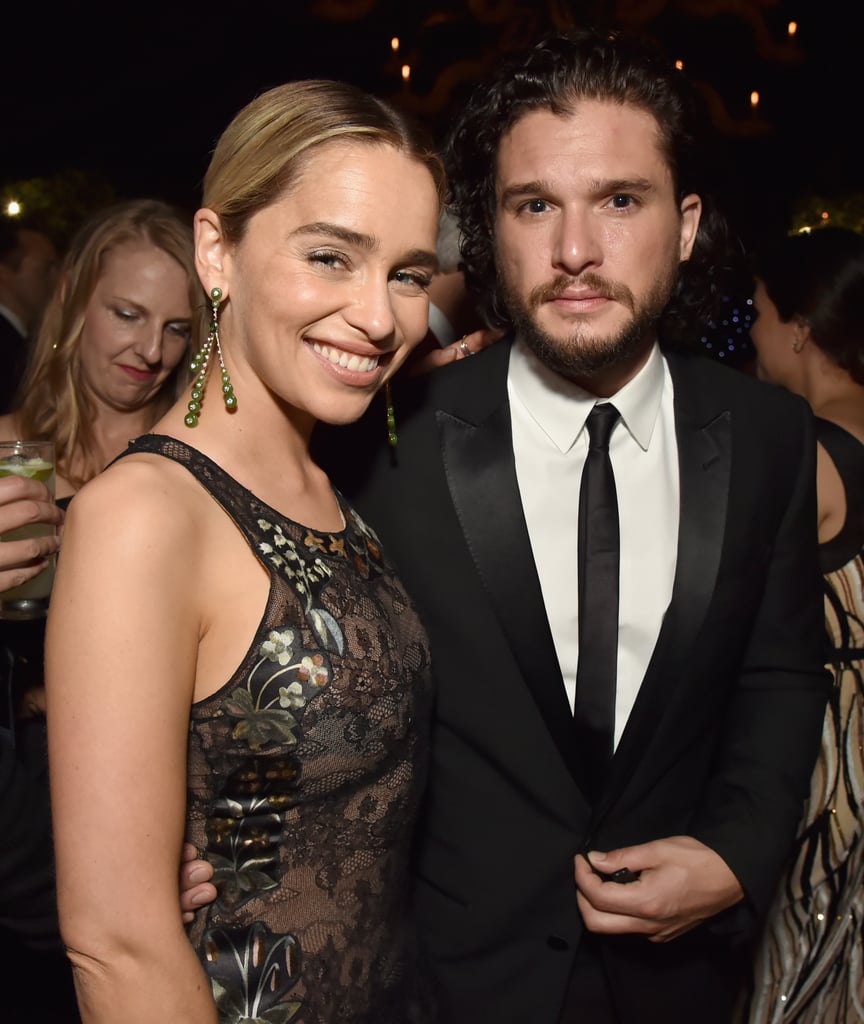 Emilia and Kit linked up at HBO's Emmys afterparty in 2018.