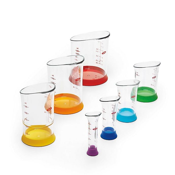 OXO Good Grips Plastic 7-Piece Measuring Beaker Set