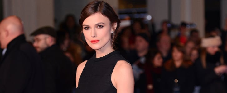 Keira Knightley in Black Dress at Jack Ryan Premiere