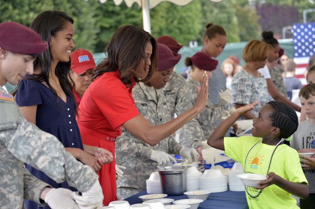 Michelle Obama and Daughters in Europe June 2015 | Pictures