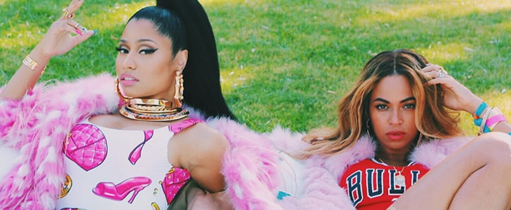 Beyonce and Nicki Minaj "Feeling Myself" Pictures
