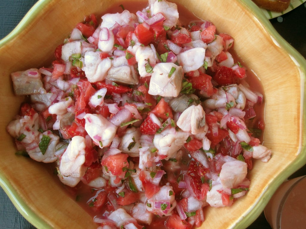 A Berry Tempting Strawberry Ceviche