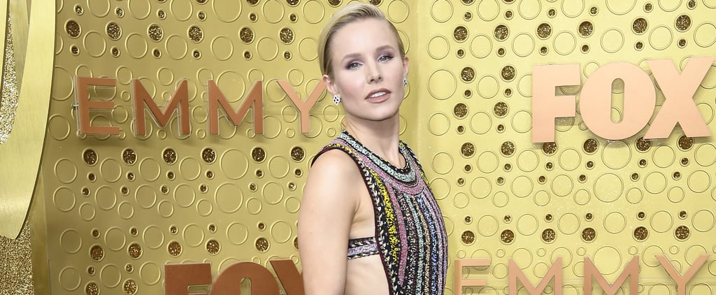 Kristen Bell's Dior Emmys Dress Has Rainbow Beads