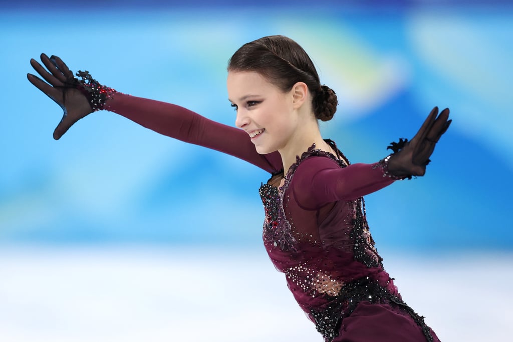 Anna Shcherbakova Wins Gold Olympic Women s Figure Skating POPSUGAR 