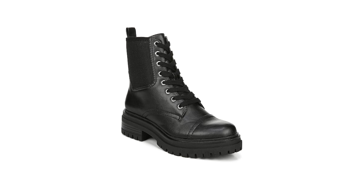 circus by sam edelman soya patent combat boots