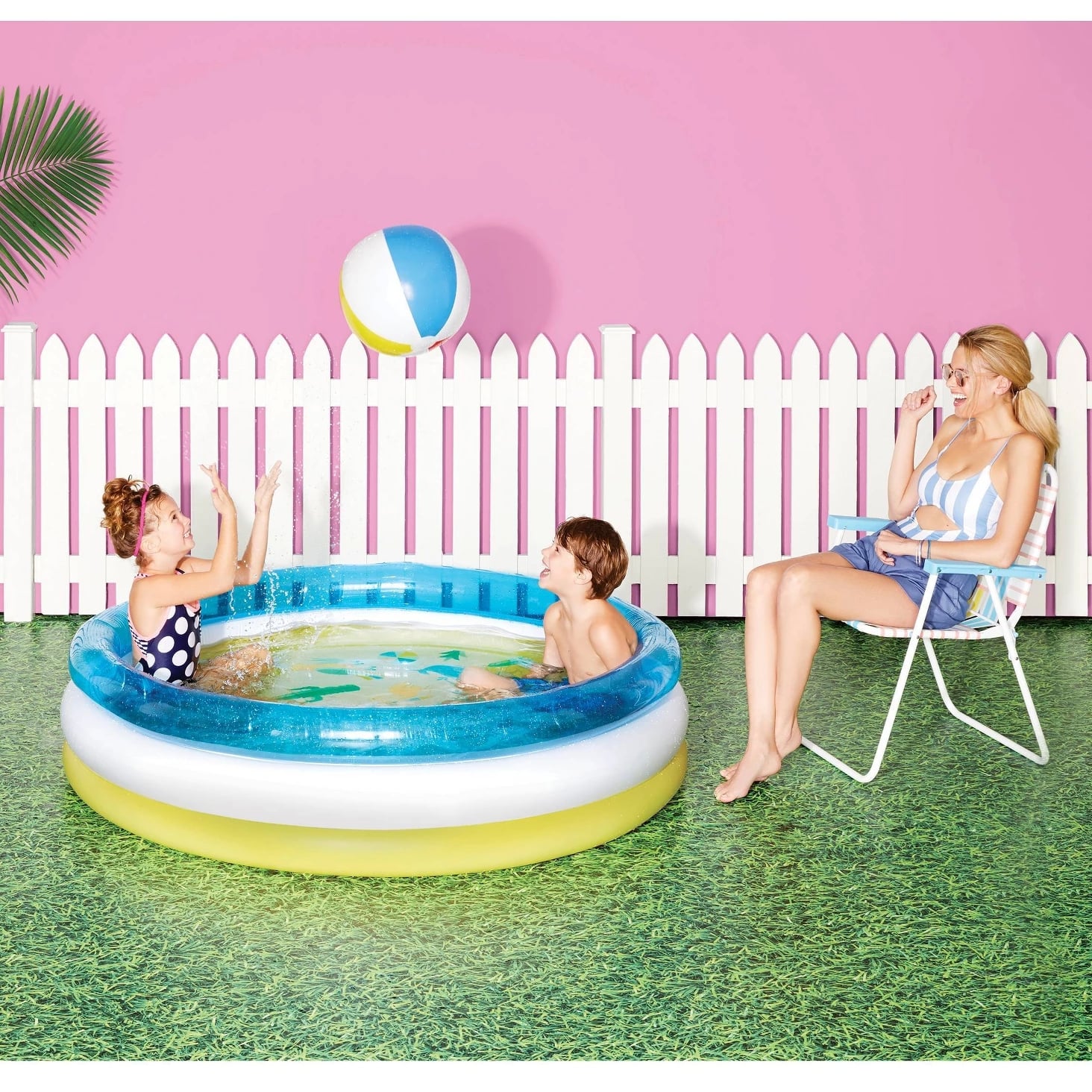 Inflatable Flash Kiddie Pool 