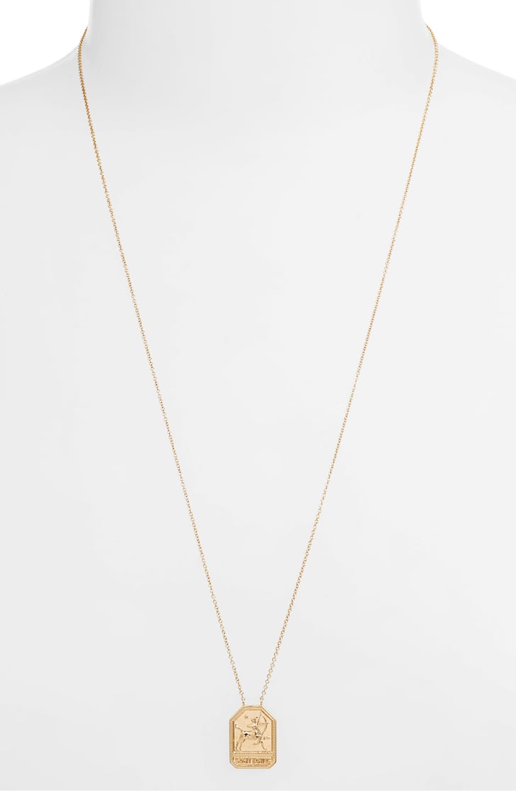 Jennifer Zeuner Jewelry Kiana Zodiac Pendant Necklace | Meghan Markle ...