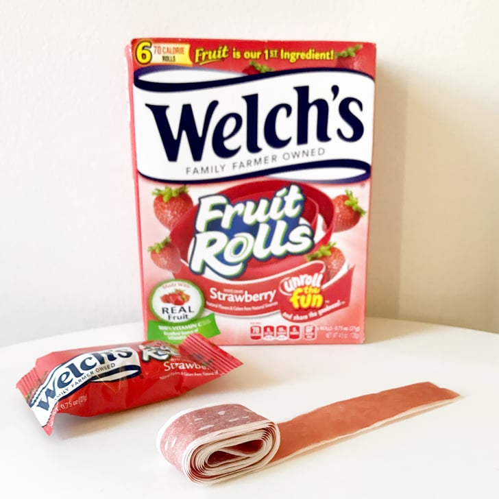 Welch's Fruit Rolls in Strawberry Best New Snacks 2017 POPSUGAR