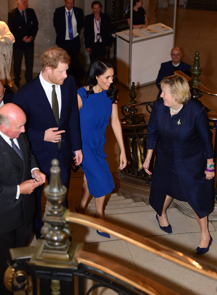 Prince Harry and Meghan Markle at 100 Days to Peace Concert