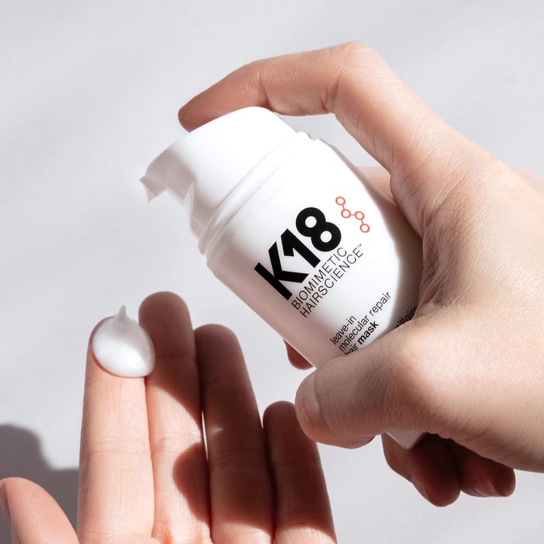 For Smoother, Stronger Hair: K18 Biomimetic Hairscience Leave-in Molecular Repair Mask