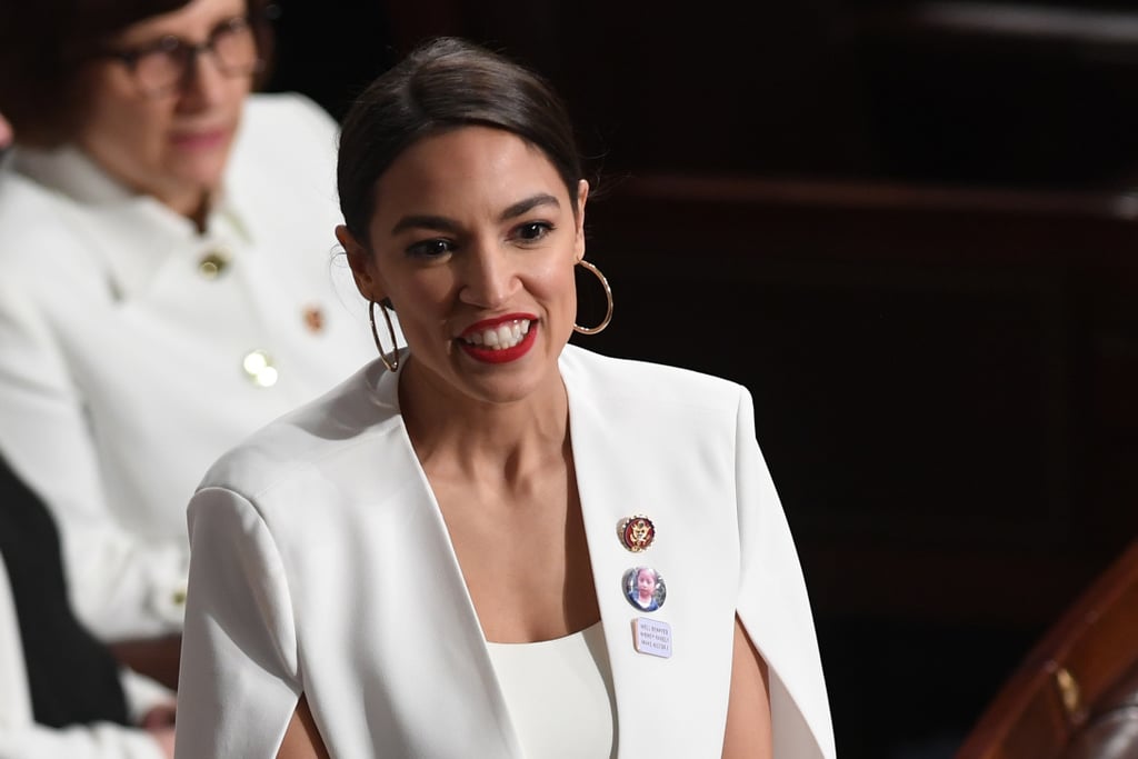 Alexandria Ocasio-Cortez White Blazer at State of the Union