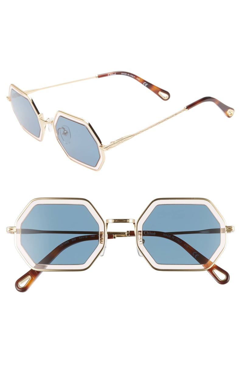 Chloé Tally 53mm Octagon Sunglasses