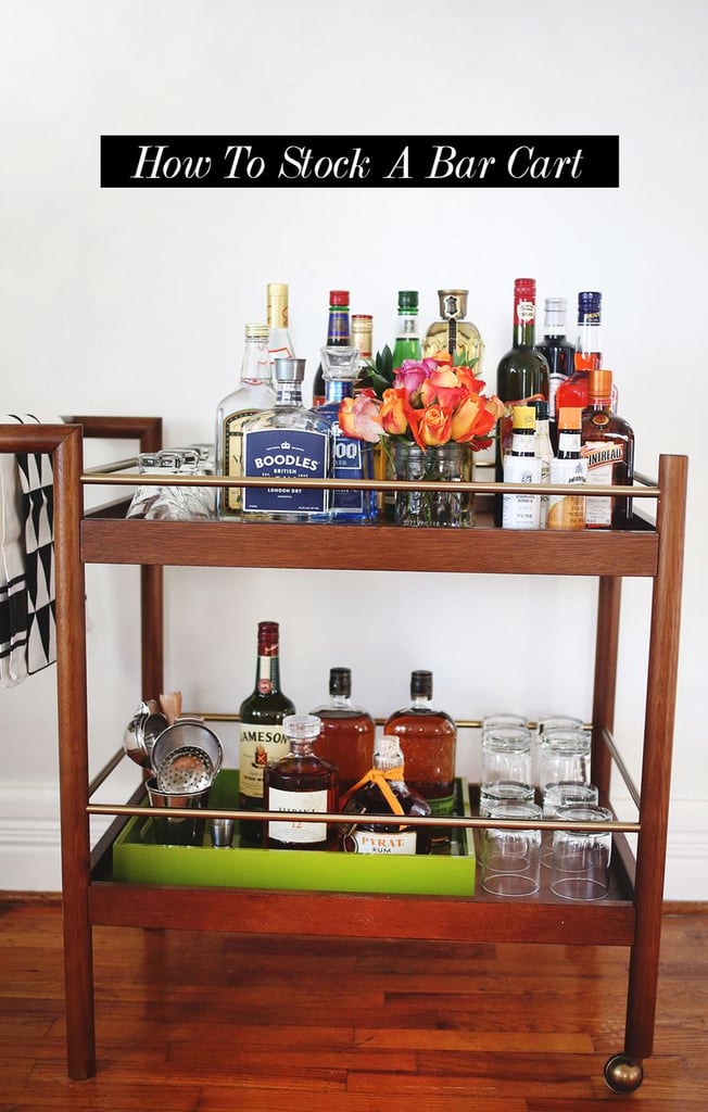 How to Stock a Bar Cart