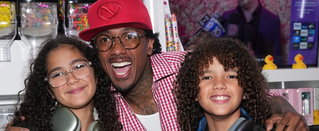 Nick Cannon, Monroe, and Moroccan at Sugar Factory Opening
