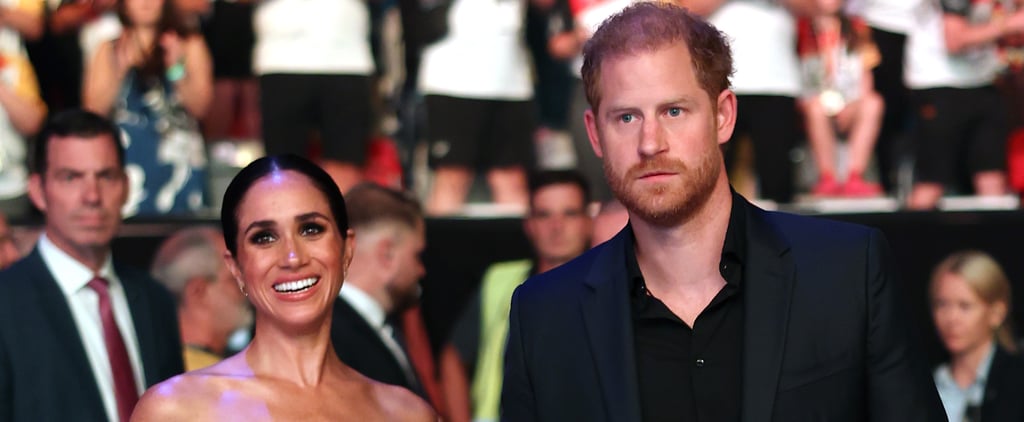 Meghan Markle's Teal Floral Cutout Dress at Invictus Games