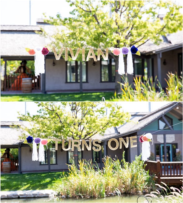 Garden First Birthday Party