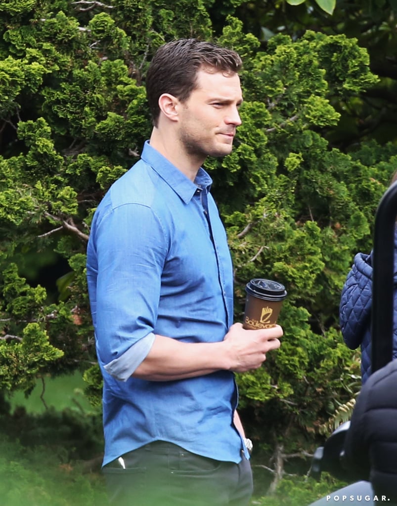 Fifty Shades Darker Jamie Dornan Set Pictures