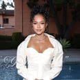 Karrueche Tran's Quick Yoga Flow Is a Great Blend of Strength, Balance, and Stretching