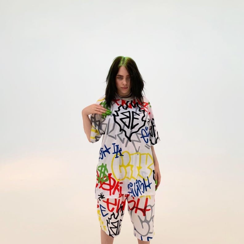 Billie eilish 2025 merch graffiti