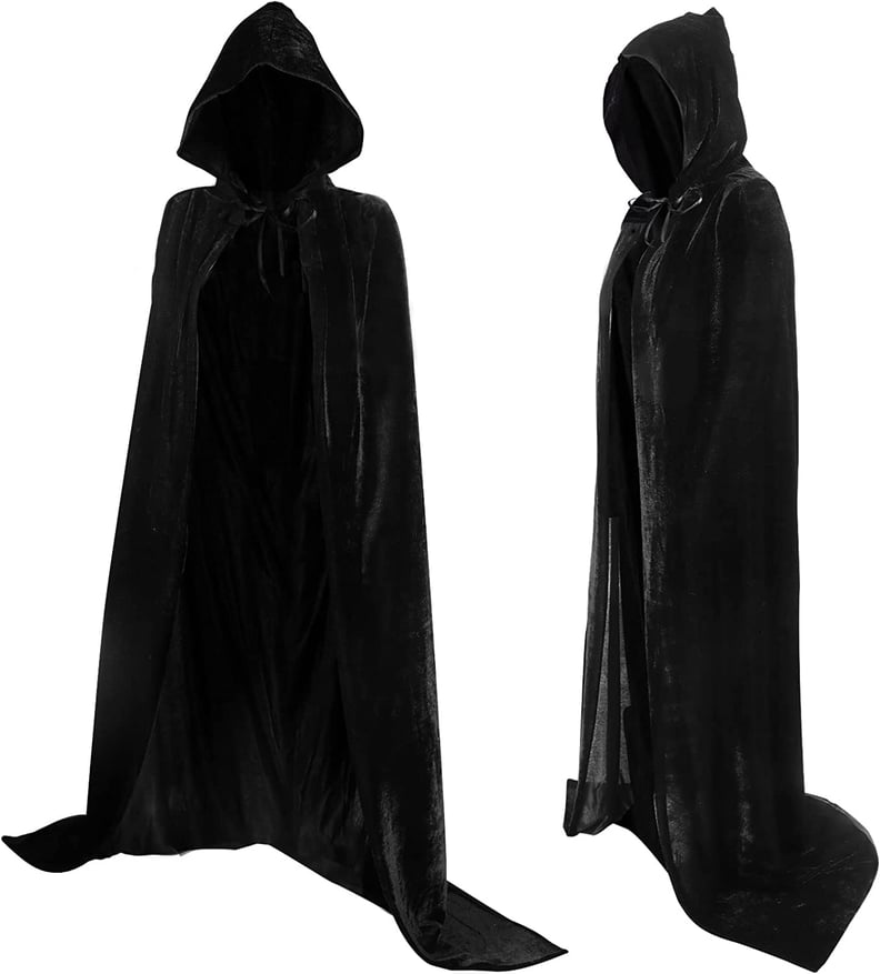 Unisex Velvet Hooded Cape Cloak